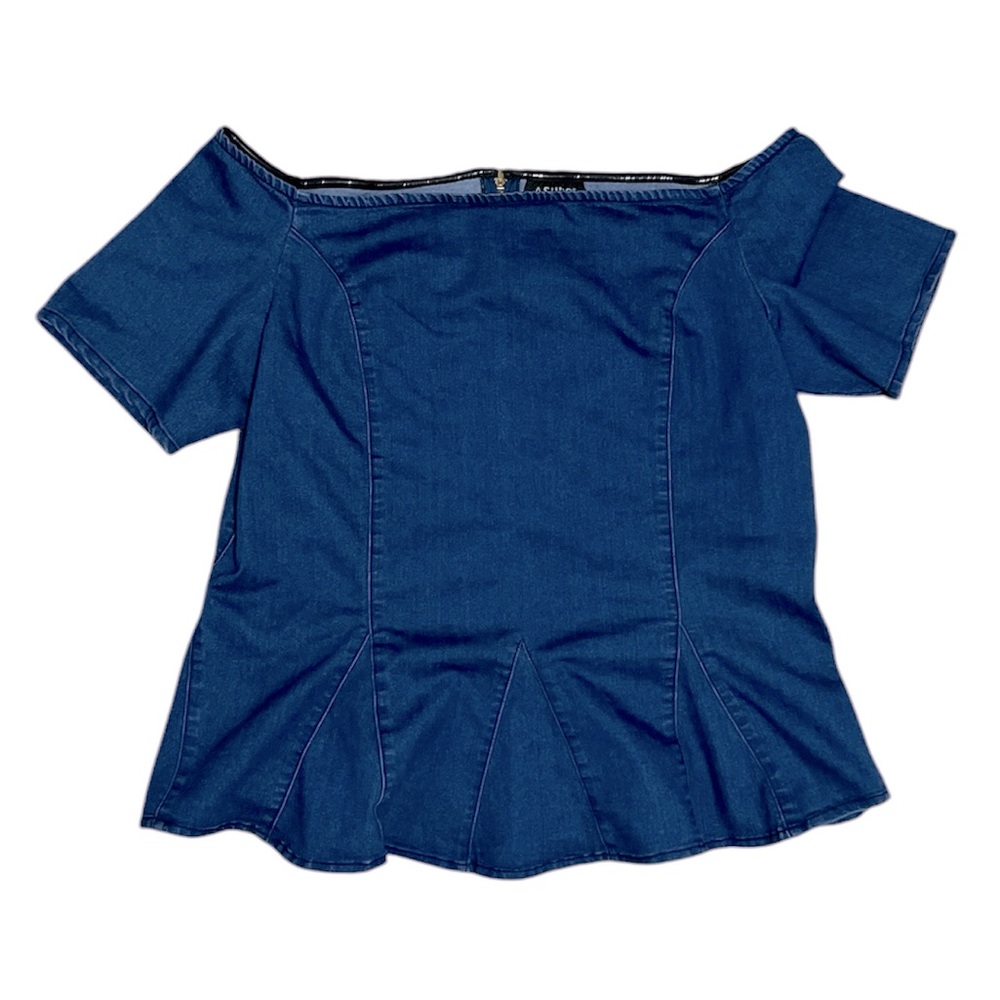 Ashro 16W Jean top. EUC.